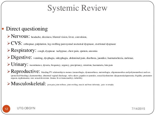 assessment of reproductive system ppt male reproductive system assessment